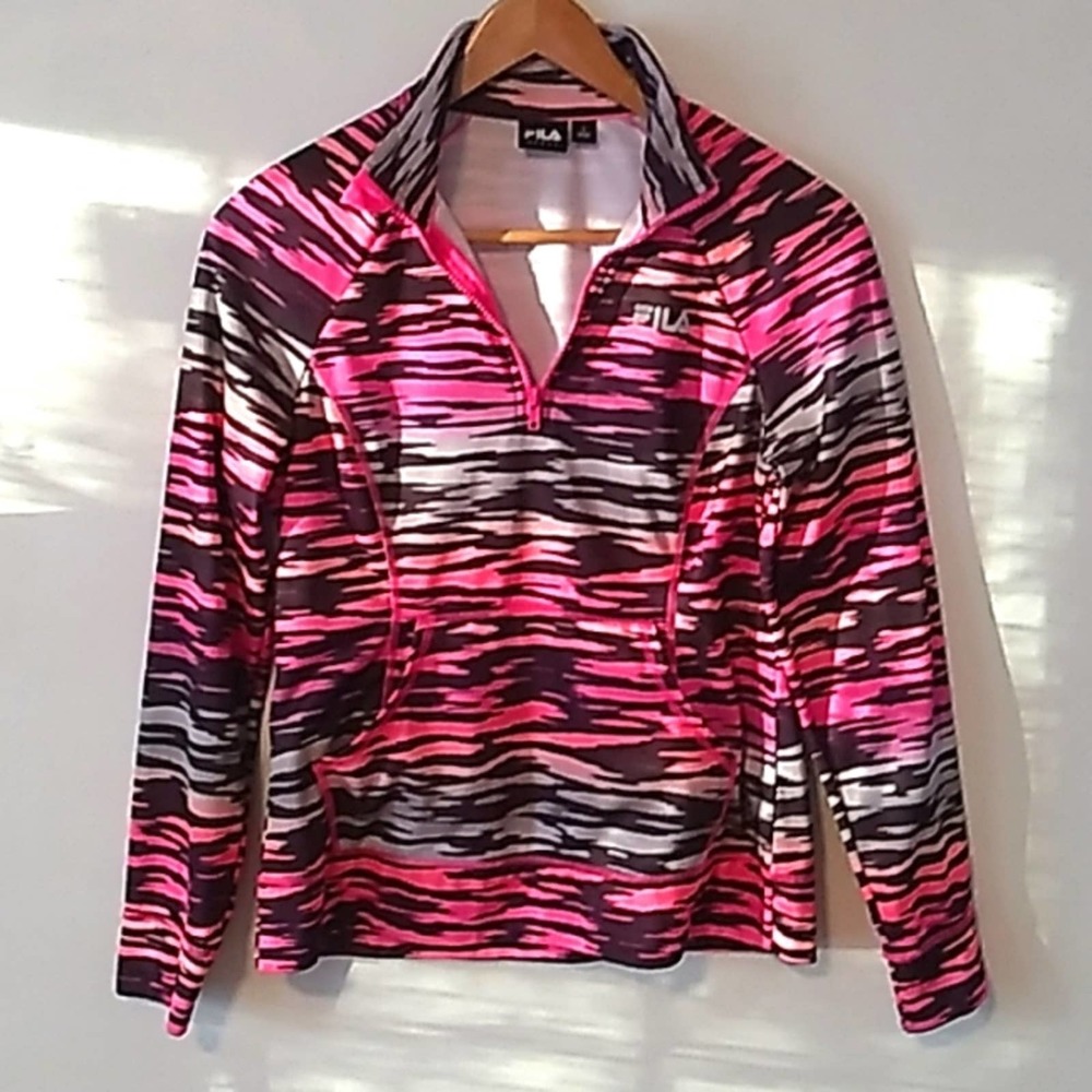 FILA Sport Performance Multicolored Pullover Running Jacket